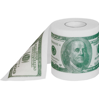Dollar Toilettenpapier