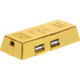 USB Hub Goldbarren - Bild 3