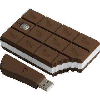 USB Maus Schokoladentafel Wireless