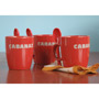 Cabanaz Tasse mit Lffel Rot (4er Set) - Bild 9