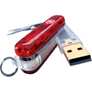 SwissFlash USB Victorinox rubyRED
