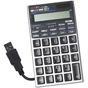 USB-Taschenrechner C12 mit 3fach Hub