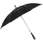 Ledlenser Knirps Schutz und Licht an dunklen Regenschirm mit weißer LED-Leuchte 