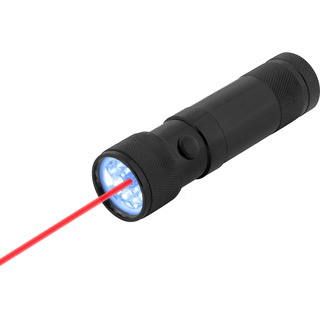 LED Taschenlampe mit Laserpointer