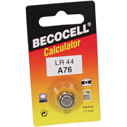 Knopfzelle Becocell LR44 A76 13GA
