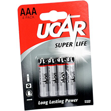 Batterie UCAR Super Life AAA (4er) - Bild 1