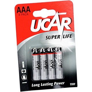 Batterie UCAR Super Life AAA (4er)