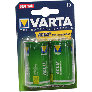 Batterie Varta Accu+ D Rechargeable (2er)