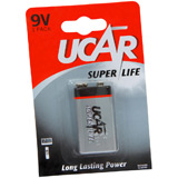 UCAR Super Life 9 V Blockbatterie